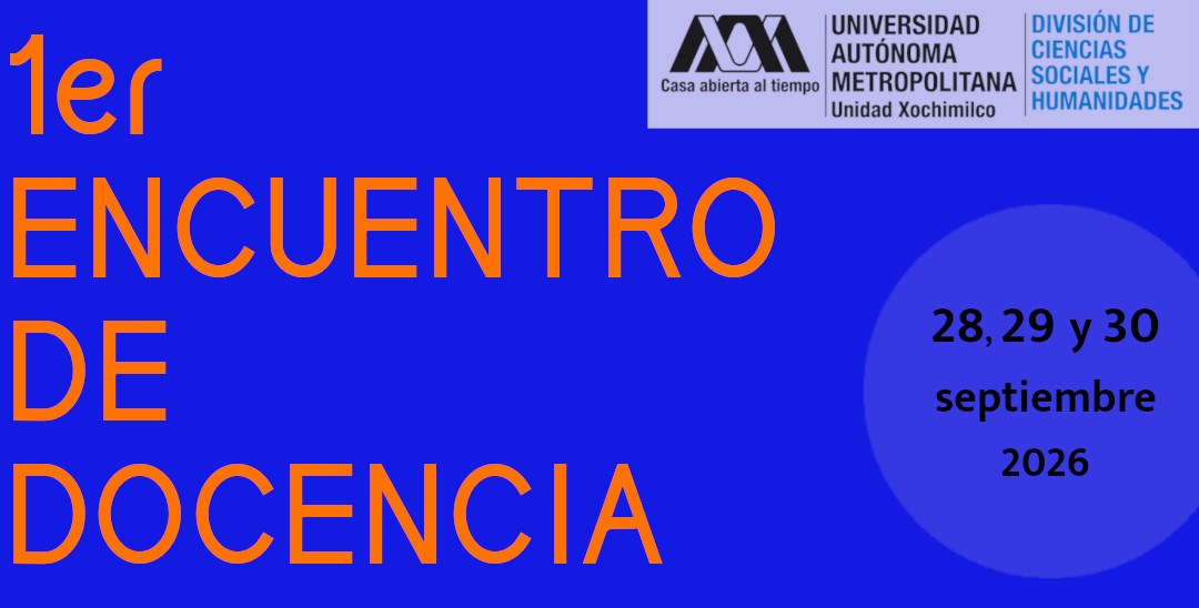 Anuncio del Primer Encuentro de Docencia, 28, 29 y 30 de septiembre de 2026