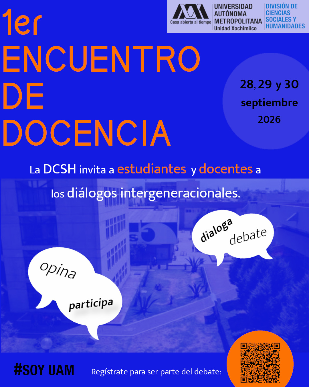 Cartel completo del Primer Encuentro de Docencia